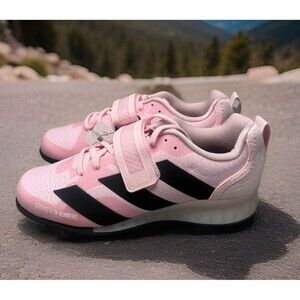 Adidas Adipower 3 Weightlifting Shoes JP9873 Pink Black Men Sz 7.5 Women Sz 8.5